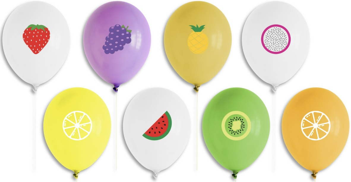 MEYVE TEMALI BALON 100'LÜ balon