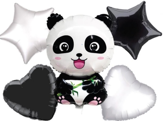 PANDA 5Lİ SET BALON balon