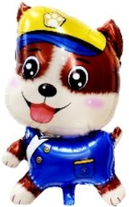 POLİS KÖPEK FOLYO BALON balon