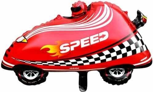 SPEED KIRMIZI ARABA FOLYO BALON balon