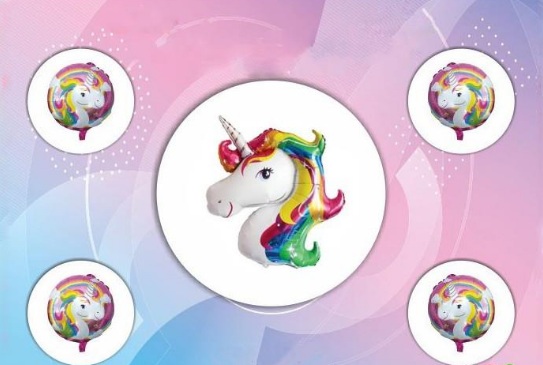 UNİCORN 5Lİ SET BALON balon