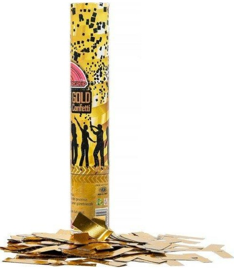30 CM GOLD SARI METALİZE KONFETİ balon