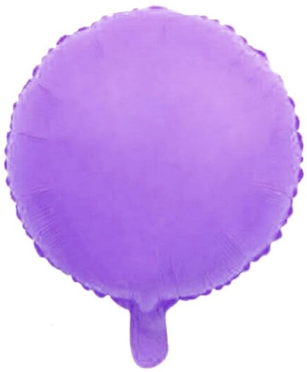 18 İNC YUVARLAK MAKARON MOR FOLYO BALON balon