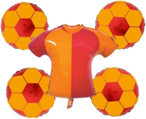 TARAFTAR SARI KIRMIZI 5Lİ SET BALON