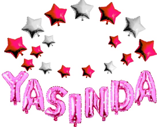 YILDIZLI YAŞINDA PEMBE SET BALON
