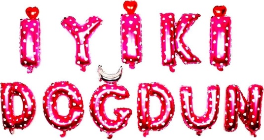 İYİKİ DOĞDUN PEMBE SET BALON balon
