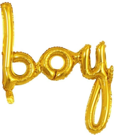 BOY GOLD FOLYO BALON