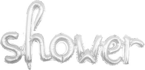 SHOWER GÜMÜŞ FOLYO BALON