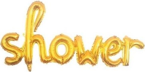 SHOWER GOLD FOLYO BALON