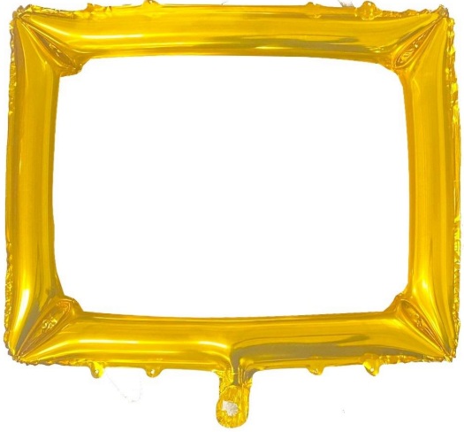 ÇERÇEVE GOLD FOLYO BALON balon