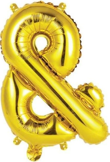 16 İNC SONSUZLUK İŞARETİ GOLD FOLYO BALON