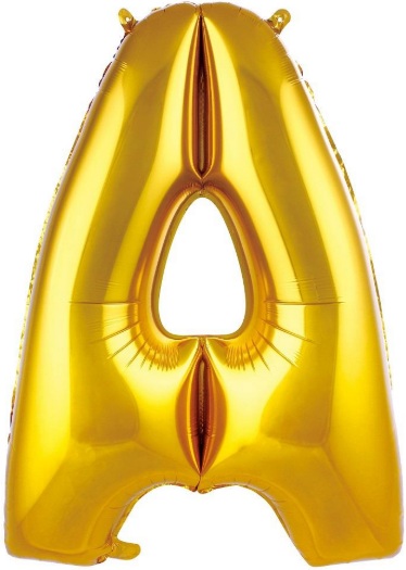 A - 40 İNC GOLD RENK BALON 100 CM