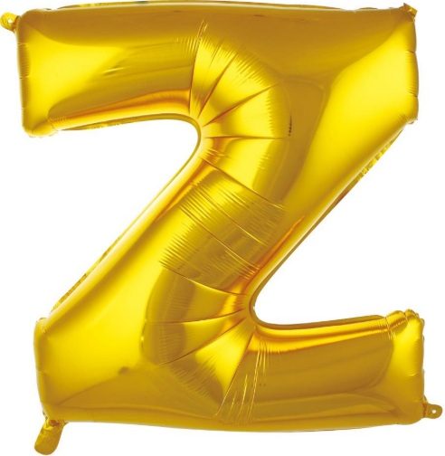 Z - 40 İNC GOLD RENK BALON 100 CM balon siparişi
